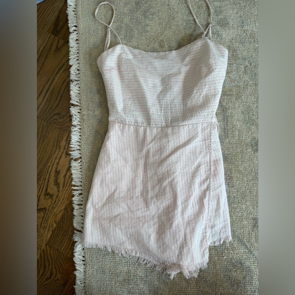 Cotton candy LA pink romper